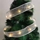 thumbnail image 1 of Xihbxyly Luces Led Navideñas de Cinta, Diseño de Lazo Luminoso, Decoración de Encaje Dorado, Decoración Navideña Versátil, Adornos para Árbol de Navidad, Ambiente para Bodas y Fiestas, 200 Cm de Larg, 1 of 2