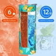 thumbnail image 5 of Blue Tropical Butterfly Flower Tumbler with Straw and Lid, 20 OZ Reusable Stainless Steel Vacuum Insulated Tumbler Water Cup for Coffee, Tea, Beverages, Travel Tumbler for Car, 5 of 6