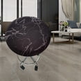 thumbnail image 4 of Stretchable Round Bar Stool Cover 11-16" Washable Dustproof Lift, 4 of 8