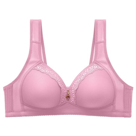 

VerPetridure Strapless Bras for Women Women s Lace Sexy Comfortable Breathable Anti-exhaust Printing Non-Wired Bra