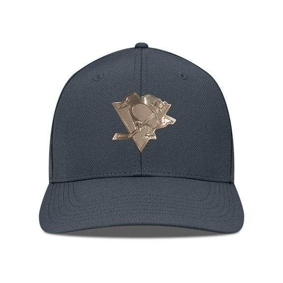 Men's Levelwear Charcoal Pittsburgh Penguins Rise Copper Insignia Flex Hat