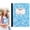 Blue, variant on 1 Pc Composition Notebook, 200 Pages (100 Sheets), Snowflake Composition Book, Hard Cover, College Ruled Notebooks for Classroom, College & Office Supplies, Blue