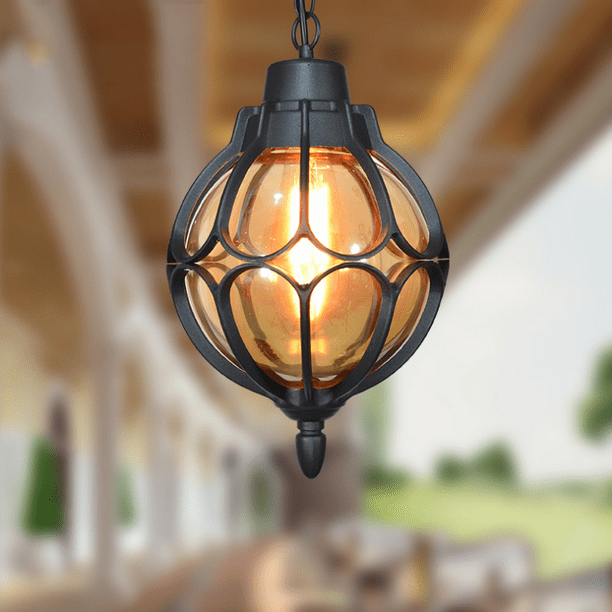 Rustic hanging lantern best sale