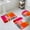 Multicolor, variant on Pink Orange Bath Mat 3 Piece Bathroom Rug Set, Geometric Modern Abstract Oil Painting Non Slip Bath Rug Contour Mat and Toilet Lid Cover, Absorbent Shower Mats Soft Bath Rugs and Mats Sets