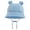 Blue, variant on Wide Brim Baby Sun Bucket Hat 0-4T UPF 50+ - Sun Protection Toddler Beach Hats with Bear Ears Hat Adjustable (Blue, 3-12 Months)