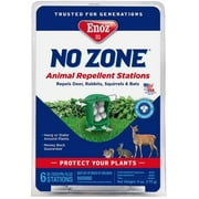Enoz E63.6 No Zone Animal Repellent Stations 6 oz. 6 Pack