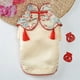 thumbnail image 5 of Ropa para mascotas Vestido transpirable Faldas China Tradicional Mascotas Ropa Cheongsam Disfraces Moda Fuentes de Moda Dorado Amarillo XS Inevent PT000677-06, 5 of 7