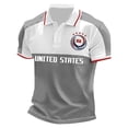 thumbnail image 3 of CAIXIA Women Mens Soccer Cup Shirts Casual 2026 Soccer Graphic Polo Shirts Crew Neck Fans Spirit Jersey Short Sleeve Spring Tops, 3 of 4