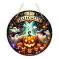 thumbnail image 2 of SMKE DIY Halloween Acrylic Art Painting Kit with Rhinestones, Ghost Pumpkin Shaped Window Pendant for Home Garden Wall Decor, Craft Hanging Decoration, 2 of 6