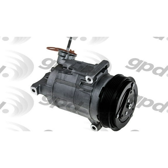 Global Parts Distributors New w/ Clutch A/C Compressor Fits select: 2010-2011 CHEVROLET EQUINOX, 2010-2011 GMC TERRAIN