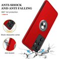 thumbnail image 5 of Samsung Galaxy S21 Ultra Case, [NOT for S21 or S21 Plus], Slim Soft Bumper Protective Case for Samsung S21 Ultra Case, with Invisible Ring Holder Kick, 5 of 5