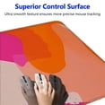 thumbnail image 3 of Heduofu Boho Pink Desk Mat Modern Abstract Cute Mouse Pad  Non-Slip Rubber Base Extended Kawaii Pink Mousepad Stitched Edges Keyboard Mouse Mat Desk Accessories for Women Office Decor, 3 of 6