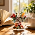 thumbnail image 5 of Spring Home Accent Piece, Spring Decorations for Home, Spring Table Centerpiece, Bird Figurines Home Decor, 8X8X0.5 Inch 1Pc 2D Acrylic Handmade Hummingbird Decoration for Table, 5 of 6