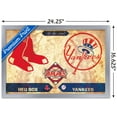 thumbnail image 3 of MLB Rivalries - New York Yankees vs Boston Red Sox Wall Poster, 14.725" x 22.375" Framed, 3 of 6