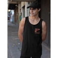 thumbnail image 2 of California State Style Beach Tank Top Men's -SelectDesign, 2 of 4
