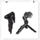 thumbnail image 4 of Mini Desktop Camera Tripod - Plastic Foldable Phone Tripod with 120 Ball Head, 1/4 Screw, Clamp for Smartphone, DSLR Camera, LED Light2Pcs, 4 of 4