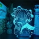 thumbnail image 2 of My Hero Academia Himiko Toga Lámpara de anime Boku No Hero Academia Cross My Body Night Lights para la decoración navideña del dormitorio, 7 colores, sin Feliz Sencillez, 2 of 4