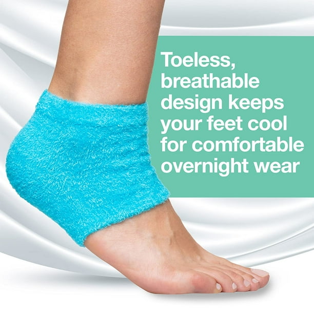  ZenToes Moisturizing Fuzzy Sleep Socks with Vitamin E