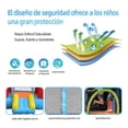 thumbnail image 5 of Trampolín Brincolin Infantil Castillo Bomba Inflable Lona De Salto Azul, 5 of 5