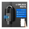 thumbnail image 2 of Bluetooth APP Smart Padlock Fingerprint Lock Keyless Mini Bag Electronic Door ,Quick Installation, 2 of 5
