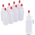 thumbnail image 2 of 1 set 24 pack 1 Oz Plastic Squeeze Bottles with Red Tip Caps for Crafts Art Glue Multi Purpose, 2 of 7