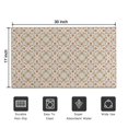 thumbnail image 5 of Beige Geometric Pattern Door Rugs,Washable Non Slip Door Mats Indoor,Decorative Door Mats,Entry Mat Indoor for Entrance,Bedroom,Kitchen,Bathroom,17"x30", 5 of 6