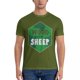 thumbnail image 5 of Camiseta "Wood For Sheep" de algodón puro para hombre, informal, cuello redondo, manga corta, C-Catan, 5 of 7