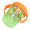 thumbnail image 4 of Infant Trainer Cup, Leakproof PP Cute 260ml Baby?Sippy?Cup For Home Travel For Fruit Juices Green, 4 of 8