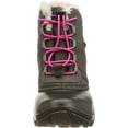 thumbnail image 2 of Columbia Childrens Rope Tow I WP Winter Boot Toddler/Little Kid, Charcoal/Razzle Little Kid 4-8 Years 8 Little Kid Dark Grey/Haute Pink, 2 of 7