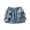 k2917-Blue12, variant on Girls Shorts Spring Summer Heart Printed Pockets Denim Shorts Casual Stretch Waist Kids Comfortable Shorts Breathable Soft Daily Cute Shorts,Sky Blue,6-7 Years