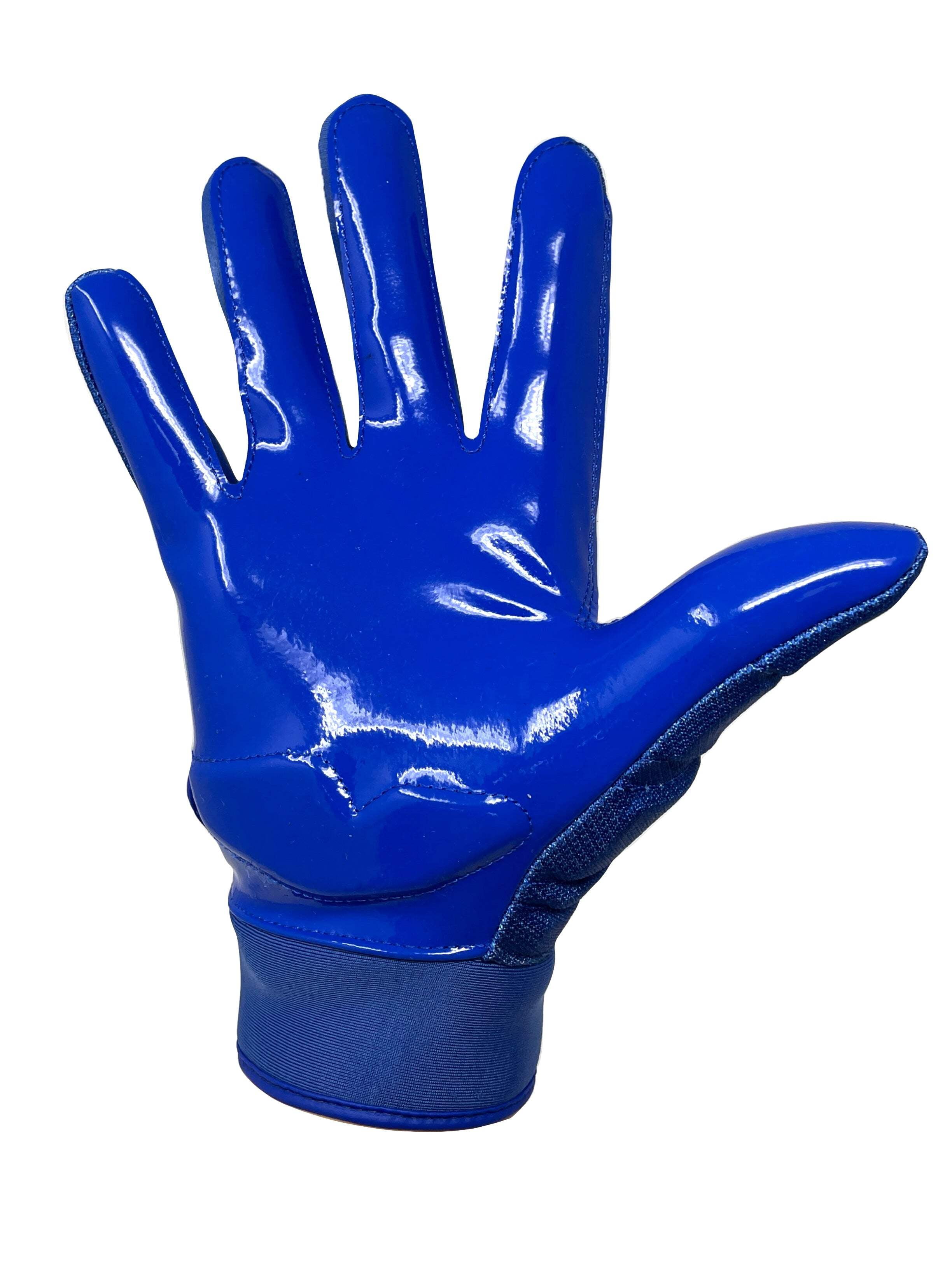 Barnett FKG-03 Blue High Level Linebacker Football Gloves, LB, RB, TE, Size L