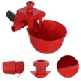 thumbnail image 2 of 20 bebederos automáticos para palomas, pollos y codornices, con volumen de agua ajustable (rojo), 2 of 8