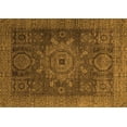 thumbnail image 1 of Ahgly Company Indoor Rectangle Abstract Orange Modern Area Rugs, 7' x 9', 1 of 4