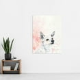 thumbnail image 4 of Artery8 Cute Chihuahua Dog Lover Watercolour Pink Pastel Living Room Extra Large XL Wall Art Poster Print, 4 of 5