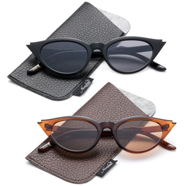 Designer Inspired Women Cat eye Sunglasses Cateye Retro Fashion Sunglasses for Women Vintage Sunglasses Small