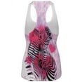 thumbnail image 2 of Zebra Lovers Valentines Hearts All Over Womens Work Out Tank Top Multi X-LG, 2 of 2