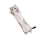 thumbnail image 3 of Cute Cartoon Cat Shaped Doll Plush Sleeping Long Throw Pillow Decorative Gift, 3 of 5
