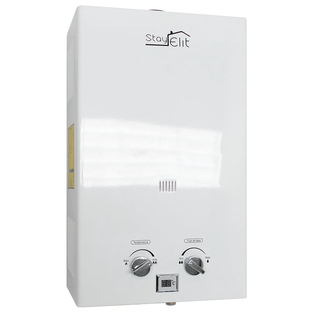 CALENTADOR DE AGUA TIPO INSTANTÁNEO 12 LITROS PARA 2.5 SERVICIOS STAY ELIT CALE-02