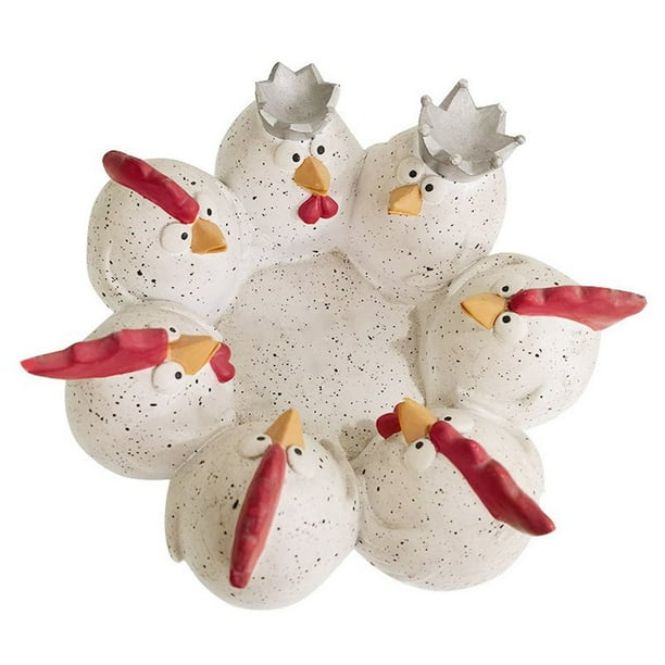Cute Chicken Candle Holder，Holder Storage Desktop Ornament for Small