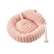 thumbnail image 5 of Cama nido suave para mascotas, cama para gatos domésticos, 50 cm, práctica cama antideslizante para perros pequeños, cojín de felpa para gatitos Pomer rosa, 5 of 8