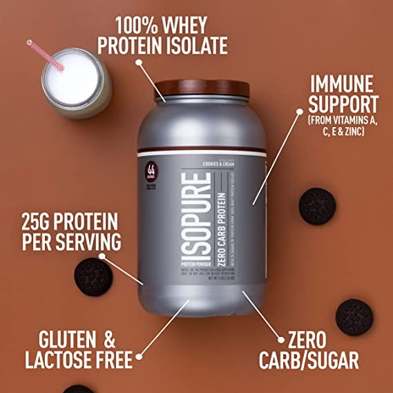 Isopure Whey Protein Isolate - Katrina Runs For Food