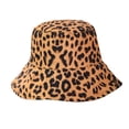 thumbnail image 6 of CoCopeanut Fashion Leopard Reversible Female Bucket Hat Hip Hop Women Summer Hat Outdoor Cap Fishing Lady Panama Casual Female Cap Sun Hat, 6 of 6
