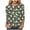 Grey, variant on felwors St Patty's Day Shirt Women 2025 Casual Plus Size 3/4 Sleeve Irish Clover Shirts Funny Saint Patrick's Tunic Tops (Gold, L)