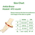 thumbnail image 2 of Neotech Care Ankle Brace Support (1 Unit) - Elastic & Breathable Fabric - Adjustable Compression Strap - For Men,, 2 of 5