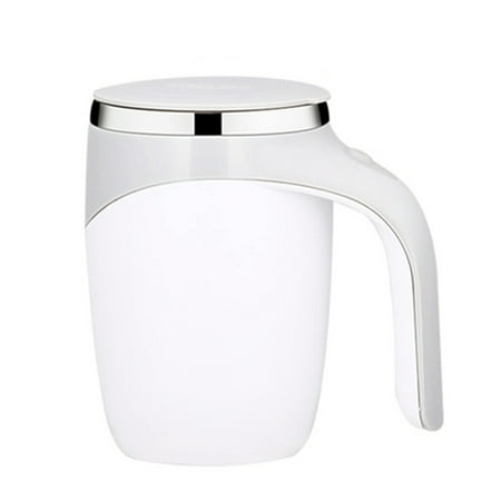 

Electric Mixing Cup Stainless Steel Self Stirring Coffee Mug Cup Automatic Mixing Cups For Home Office New (ayz_us) TOPOINT