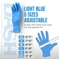 thumbnail image 6 of Dash BLU100 Nitrile Exam Gloves - Light Blue - 4.3 mil - Box of 100 (XL), 6 of 6