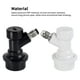 thumbnail image 5 of Yuarrent Bloqueo de bola de barril 1 par de accesorios de barril Conector de accesorios de barril de bloqueo de bola de plástico con abrazaderas Kits de equipo de elaboración de vino Yuarrent HA015779-00, 5 of 6