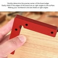 thumbnail image 4 of Right Angle Clamp, 90 Degree Positioning Square Aluminum Alloy 100x100mm High Accuracy  For Woodworking, 4 of 8