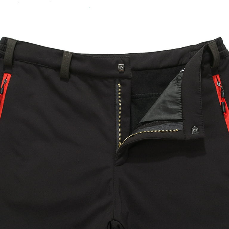 Men's Snow Ski Pants Plus Size Insulated Windproof Hiking Pants