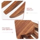 thumbnail image 4 of Juego de pinzas de madera para ensalada (2 unidades): Pinzas, cuchara y tenedor para servir ensalada, ideales para mezclar, revolver y cocinar. Utensilios de cocina de madera., 4 of 7